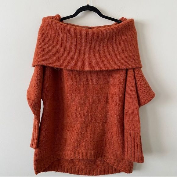 Anthropologie Sweaters - Sanctuary Oversized Neck/Off Shoulder Alpaca Blend Sweater